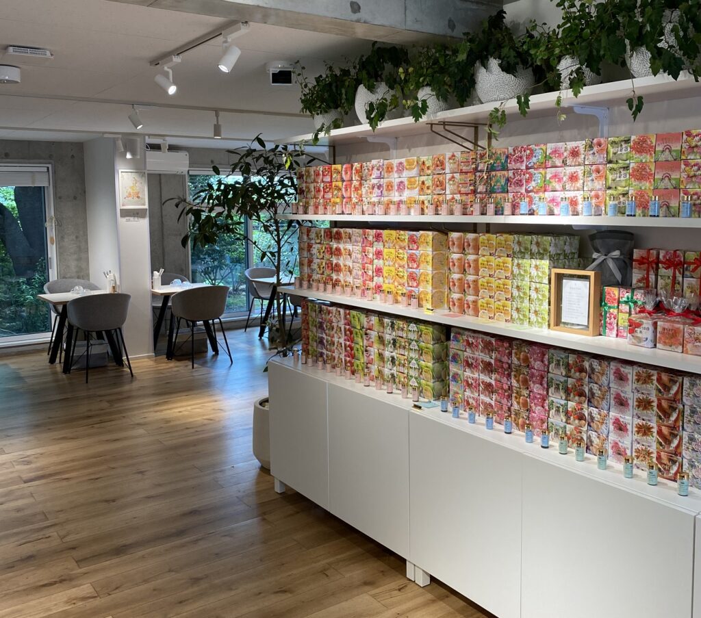 ヨツバティーの店内