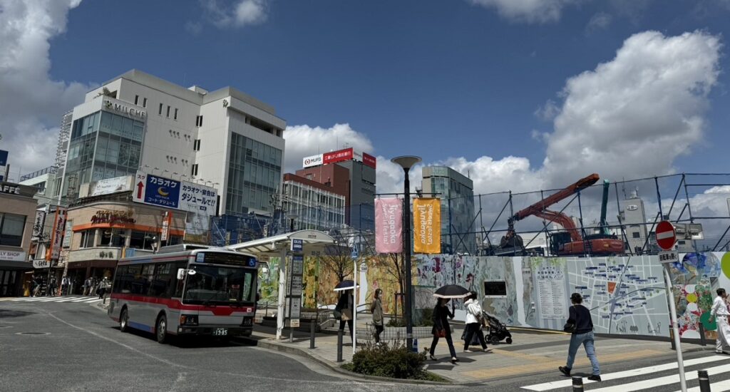 自由が丘の再開発（駅前の複合施設）