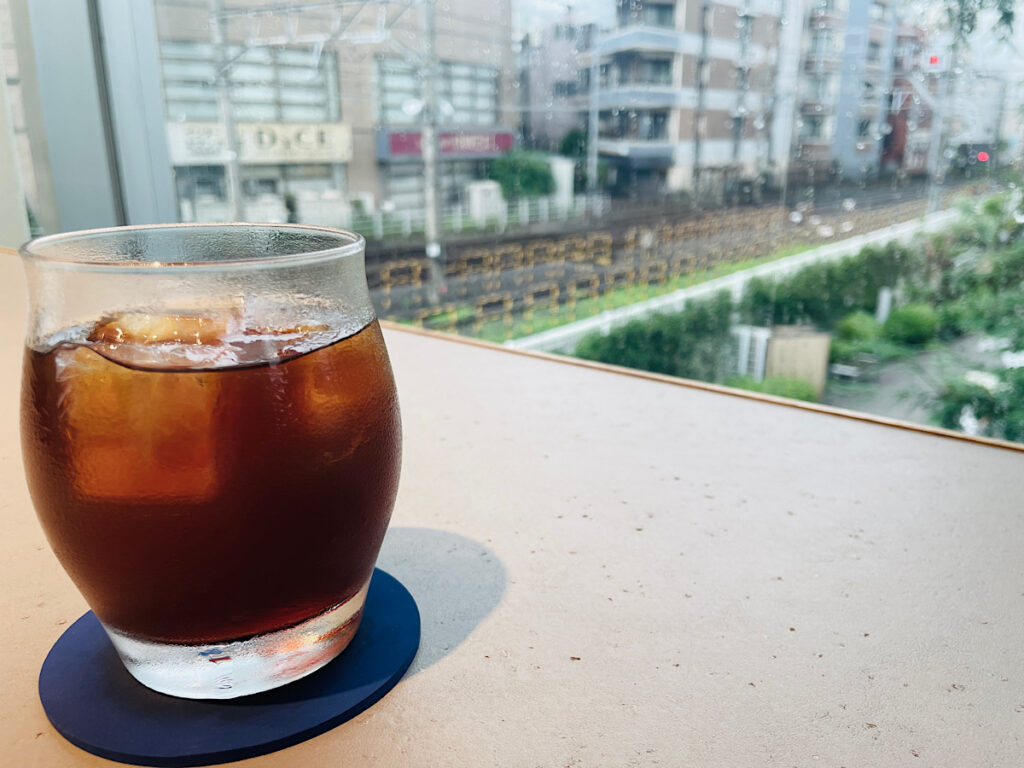 自由が丘amberのアイスコーヒー