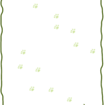 無料テンプレート お知らせや張り紙のフレーム素材 カフェ