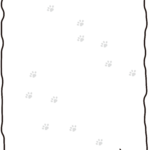 無料テンプレート お知らせや張り紙のフレーム素材 チラシ