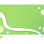 無料テンプレート 2025年の年賀状テンプレート（巳年） SNS