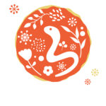 無料テンプレート 2025年の年賀状テンプレート（巳年） word編集