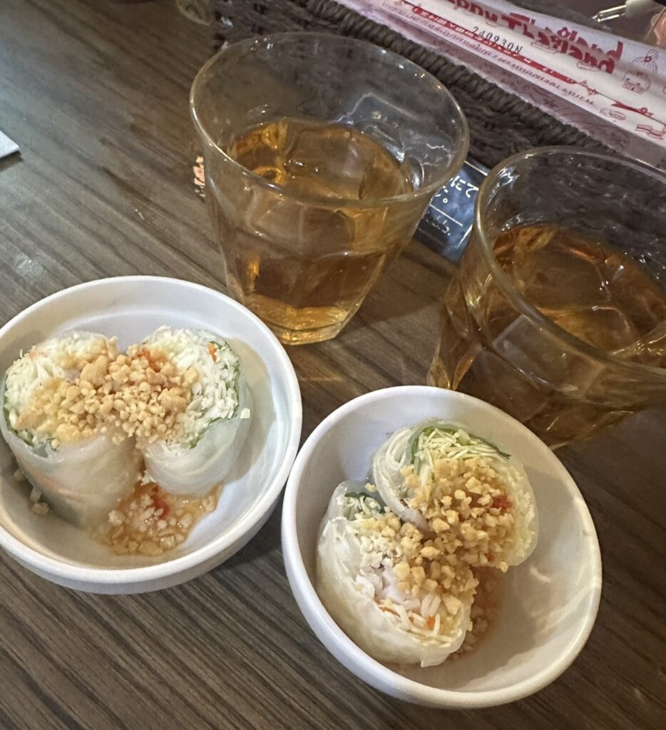 セットの生春巻き