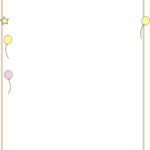 無料テンプレート フレーム素材・飾り枠 メッセージカード