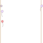 無料テンプレート フレーム素材・飾り枠 写真挿入