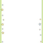 無料テンプレート フレーム素材・飾り枠 お手紙