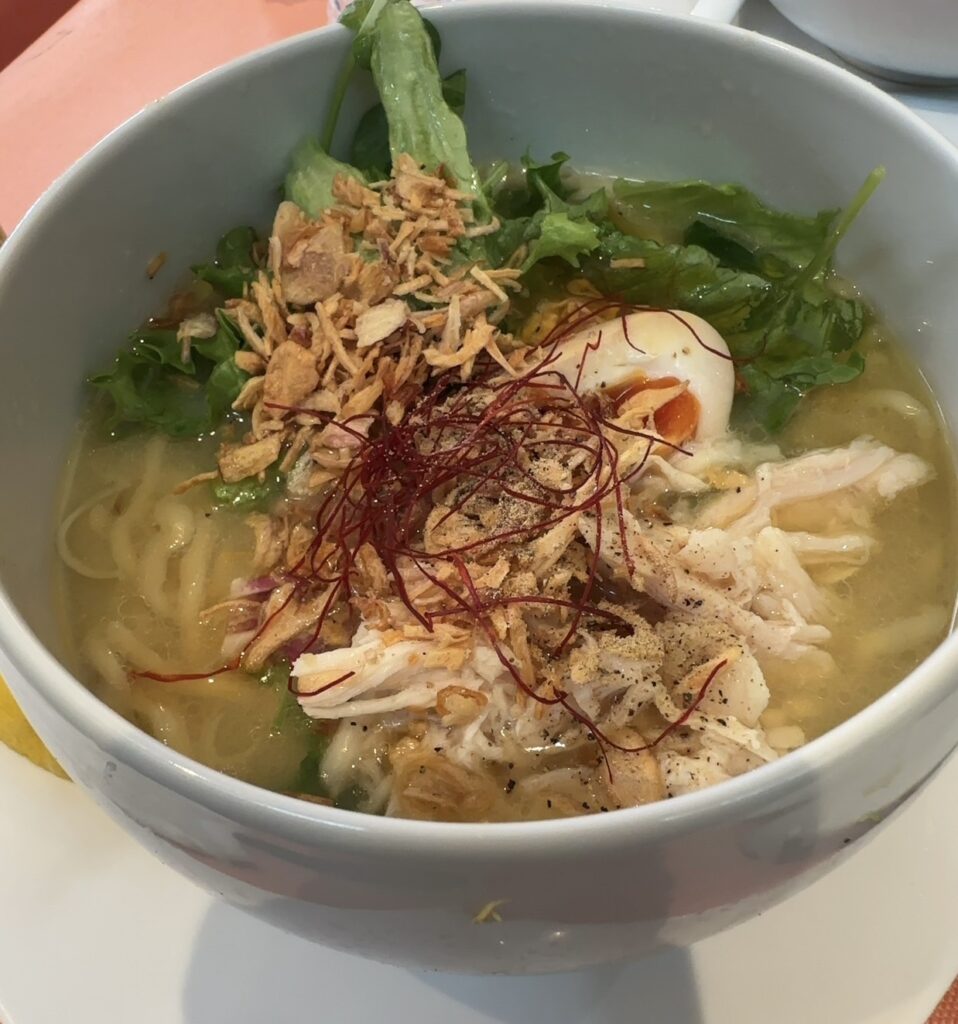 鶏白湯塩そば