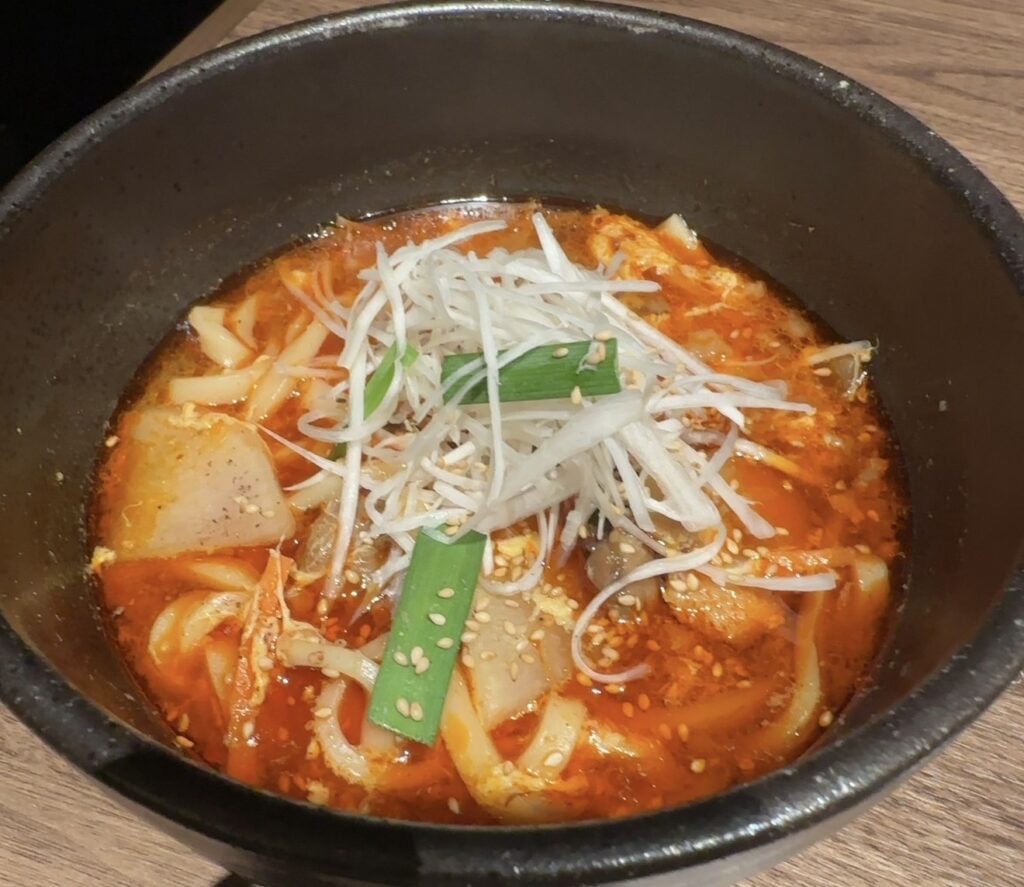和牛カルビうどん