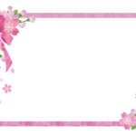 無料テンプレート フレーム素材・飾り枠 JPG