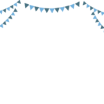 無料テンプレート ワンポイント ガーランド