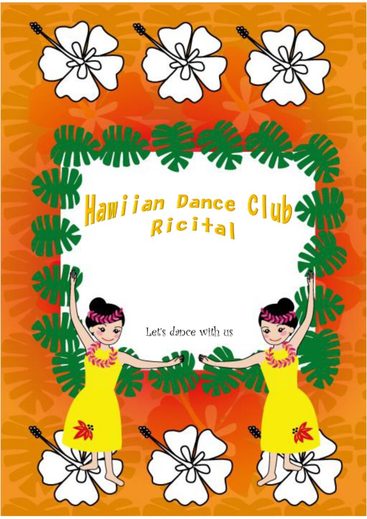 フラダンスの発表会☆フラガール
