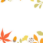 無料テンプレート メッセージカード 11月