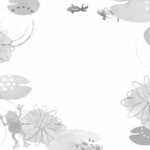 無料テンプレート フレーム素材・飾り枠 7月