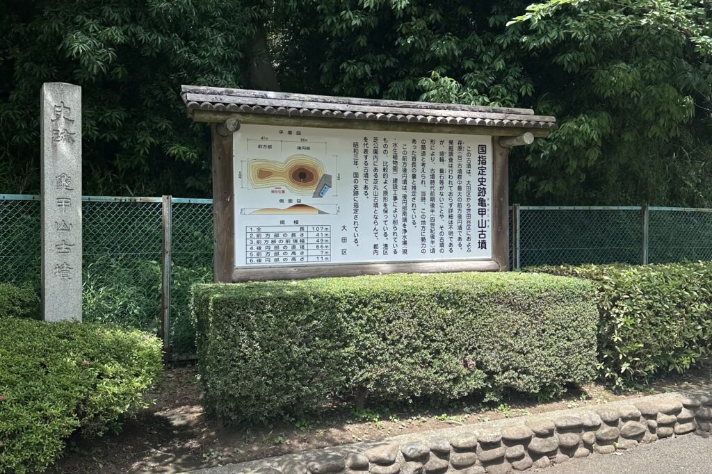 多摩川台公園の古墳について