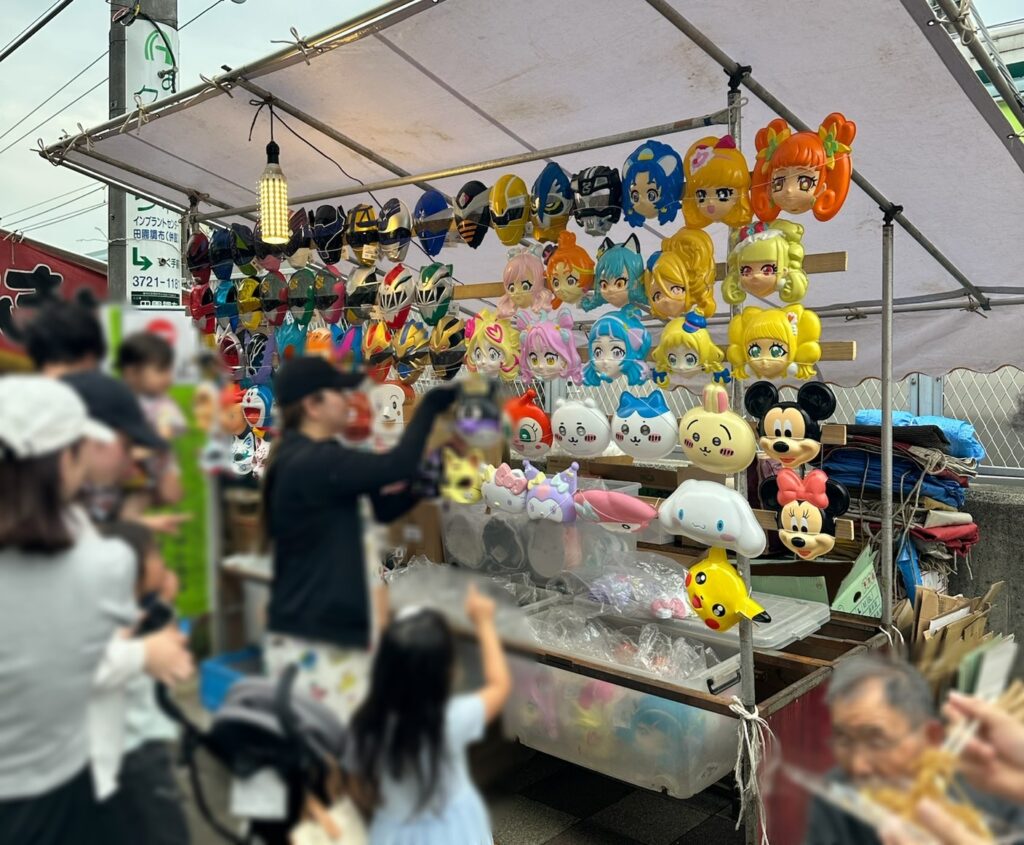 こどもがよろこぶお面