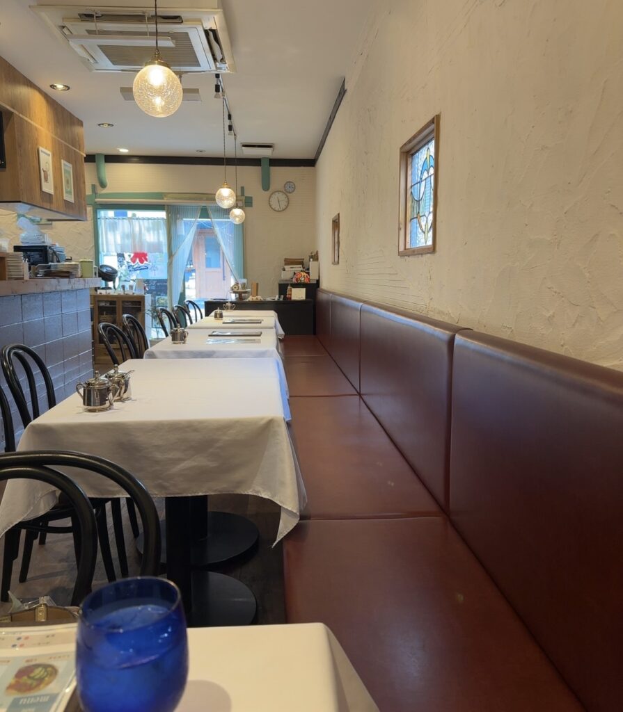 居心地の良い店内