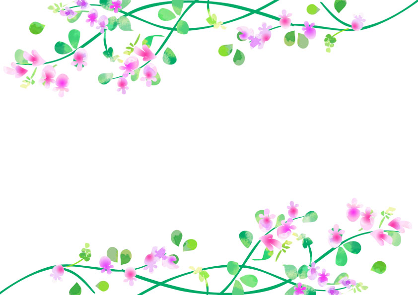 季節の花(9月・秋)萩の花のフ