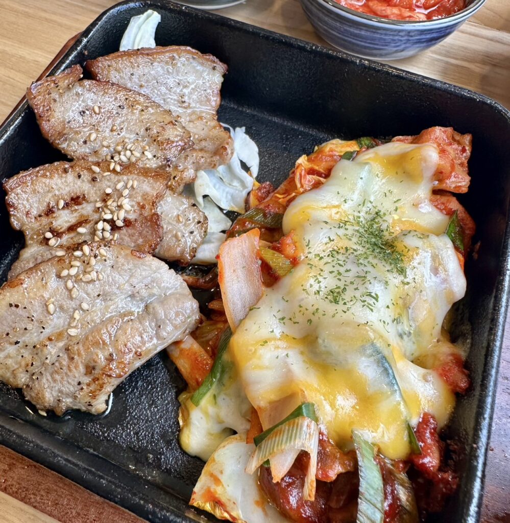 サムギョプサル＆チーズタッカルビ