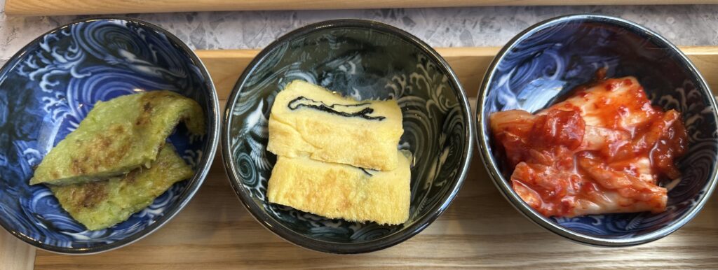 こだわりおかず3品