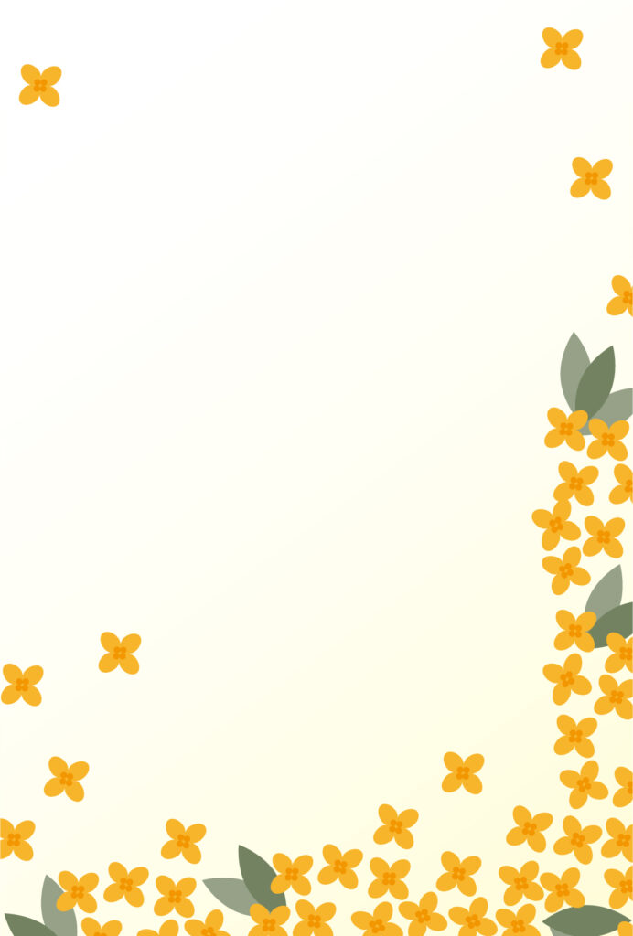 秋におすすめ★黄色のキンモクセ