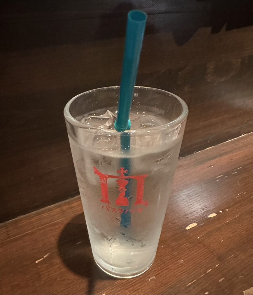 お水も
