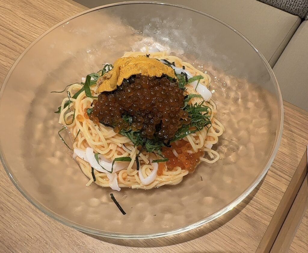 うにといくらの博多明太子