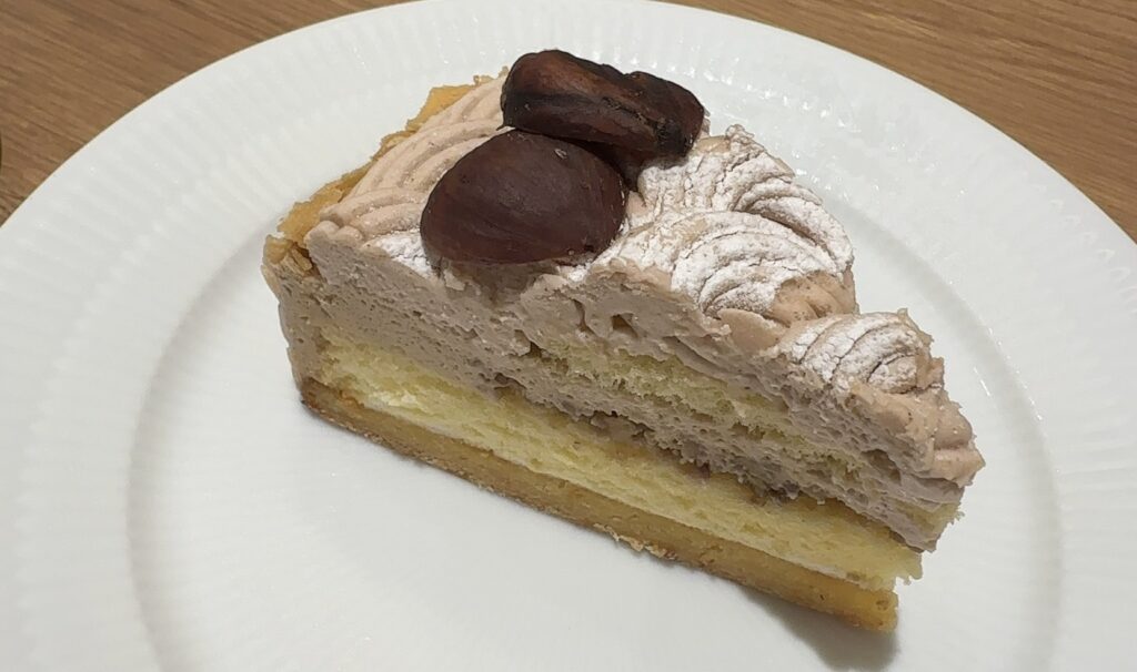 食後のデザートに♪渋皮モンブラン
