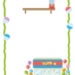 無料テンプレート フレーム素材・飾り枠 POP