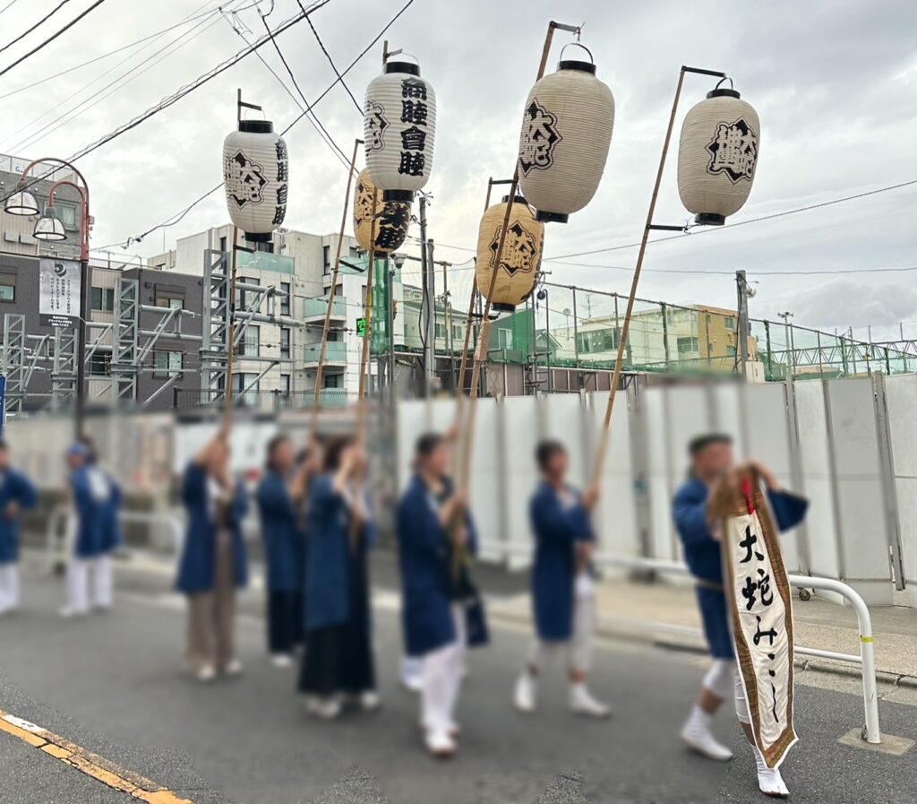 大蛇お練り行事