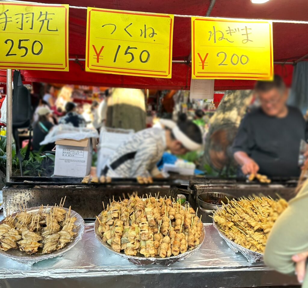 大人も満足♪フード系屋台