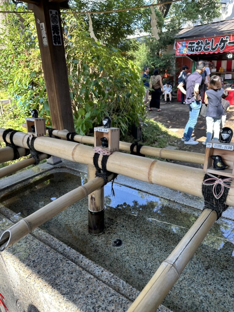 立派な手水舎