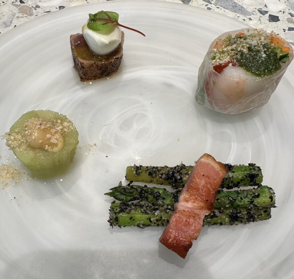 見た目も華やか☆冷菜の盛り合わせ