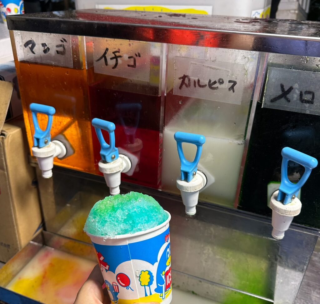 夏に嬉しいかき氷！