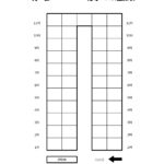 作り方が簡単なバス座席表「Excel・Word・PDF・A4・45人乗り」シンプルなデザインのテンプレートとなります。45人乗りの座席表となりますが、エクセルや