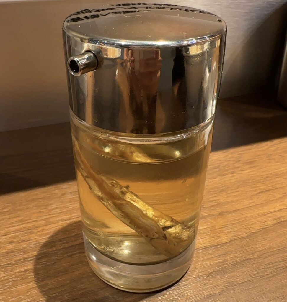 煮干し入りのお酢