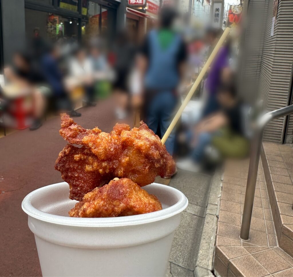 やきとり阿波乃里の絶品唐揚げ