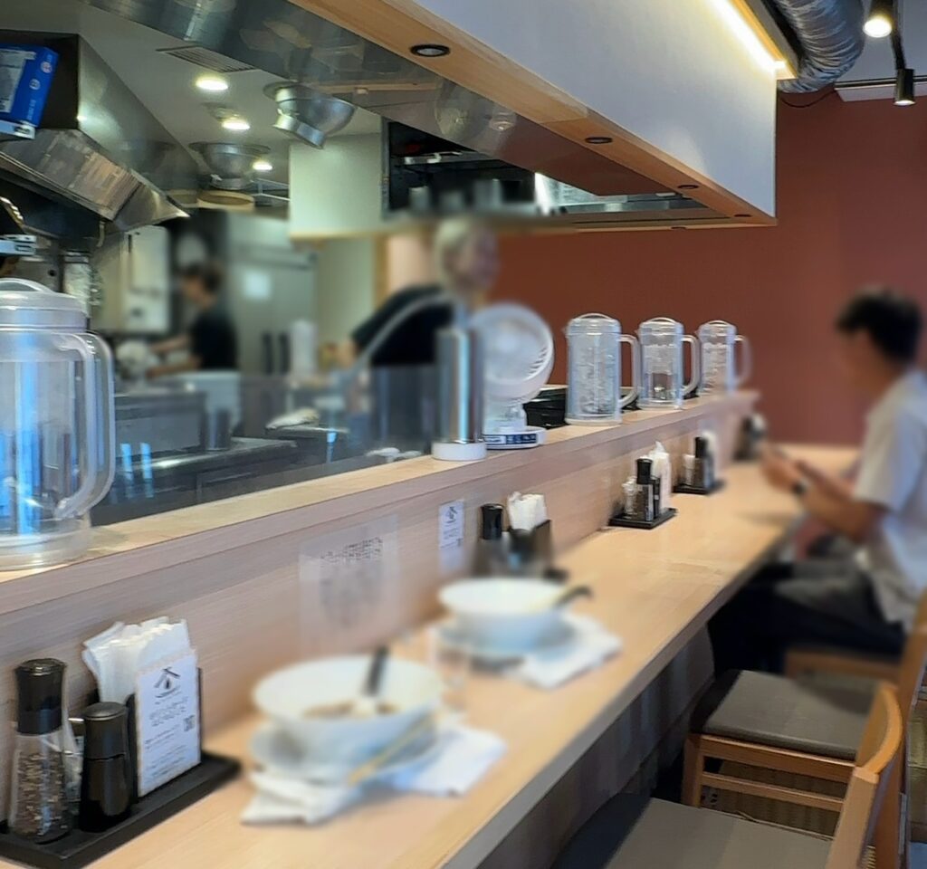 きれいな店内