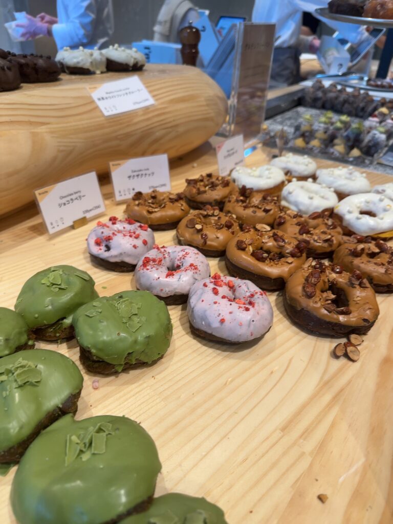 おいしそうなドーナツ