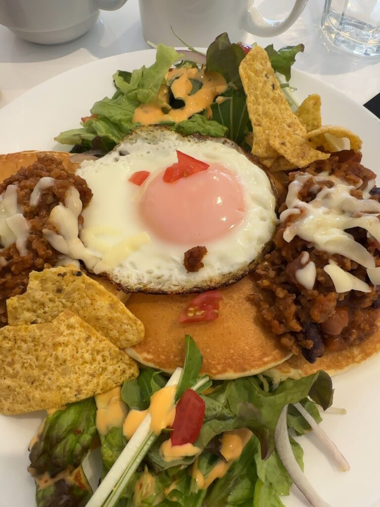 お食事系パンケーキ