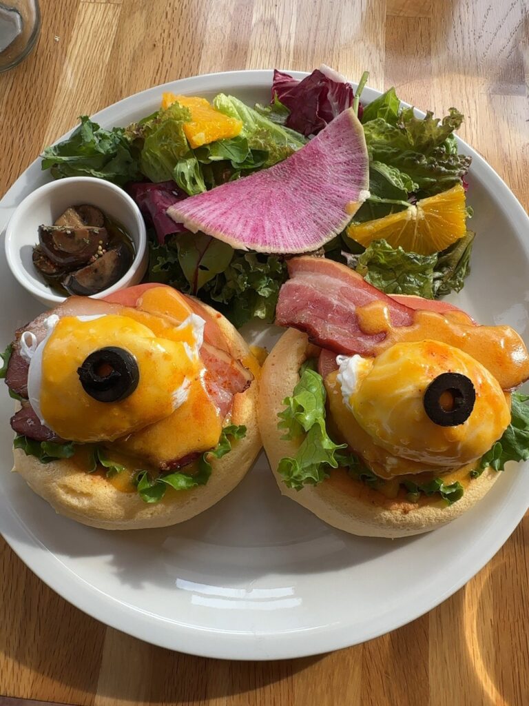 絶品のスフレパンケーキ