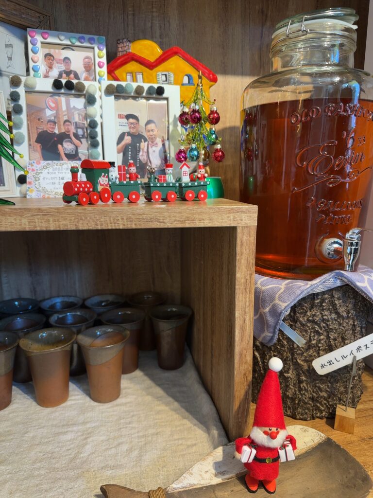 セルフでルイボスティー♪