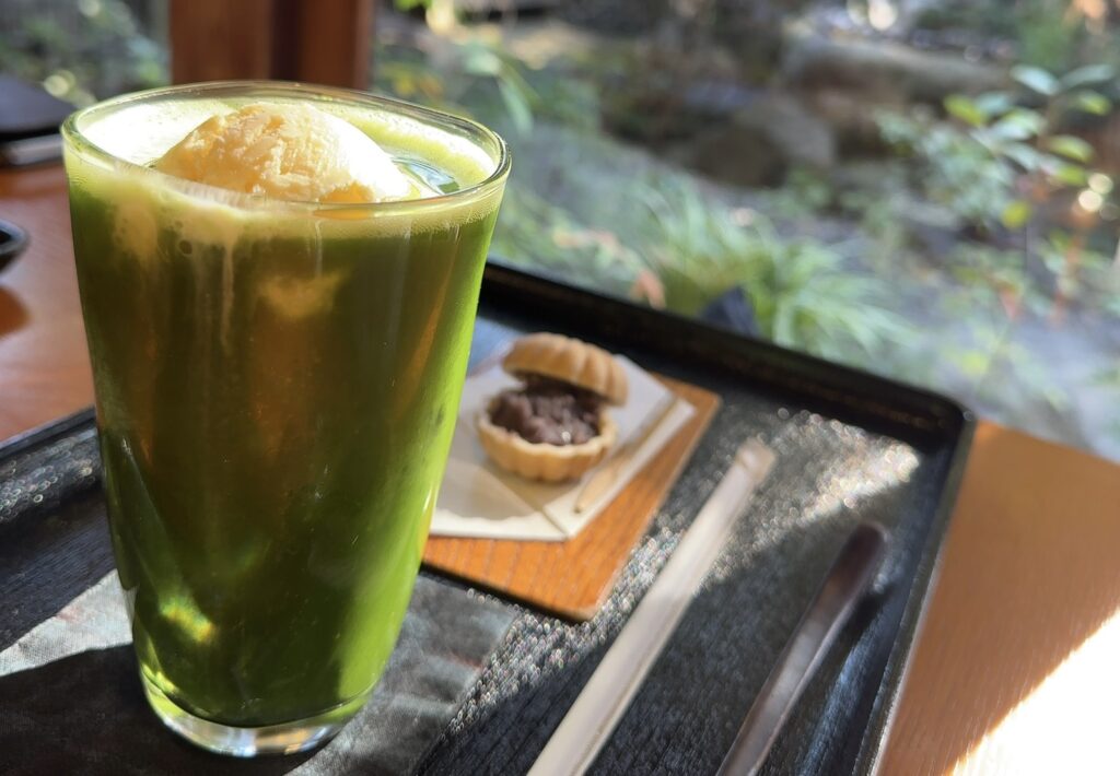 古桑庵(こそうあん)の抹茶