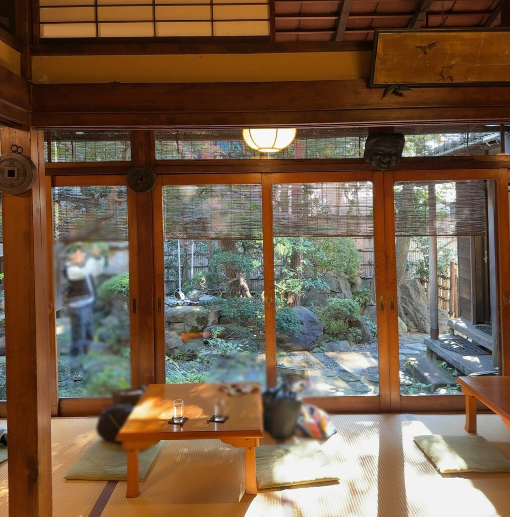 古桑庵(こそうあん)茶房からの眺め