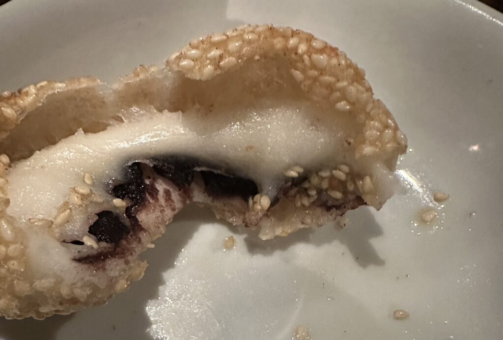 ごまだんご中身