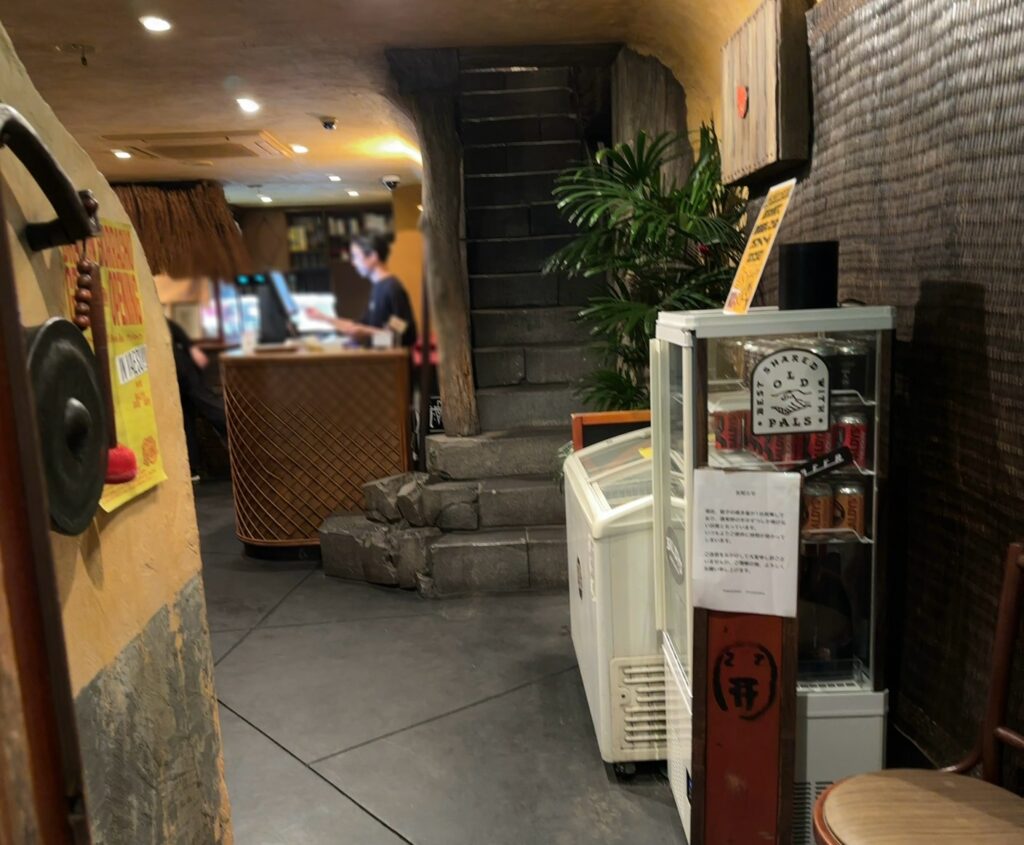 おしゃれな内装の店内