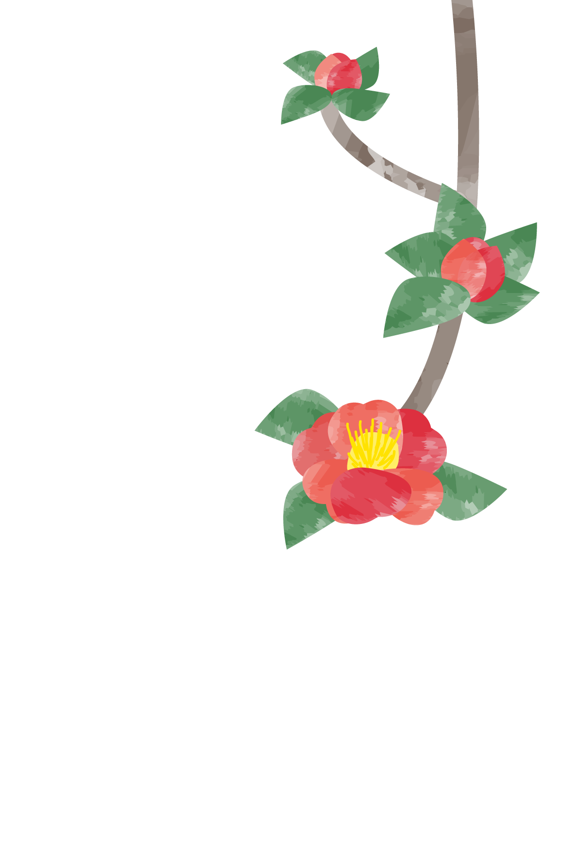 無料テンプレート メッセージカード 2月