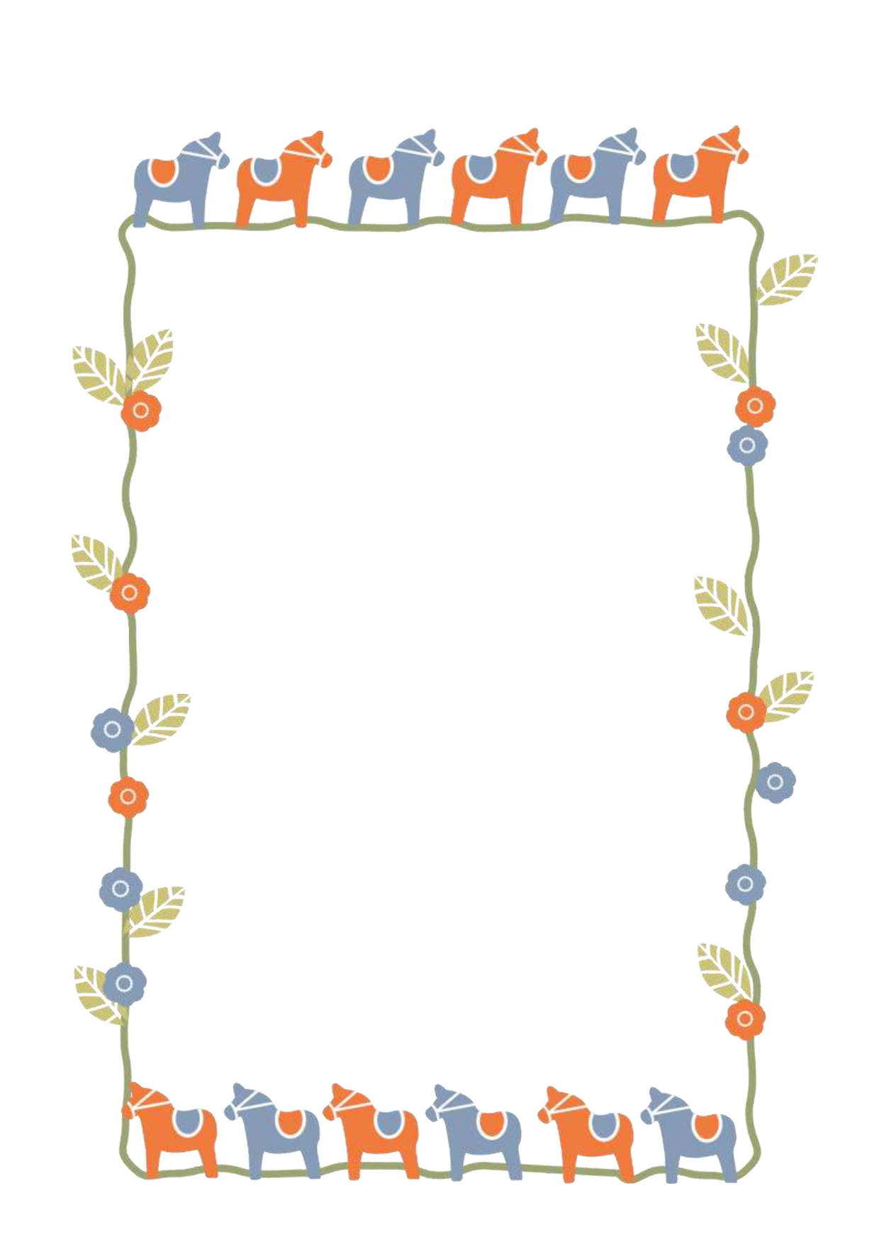 無料テンプレート お知らせ・張り紙 動物