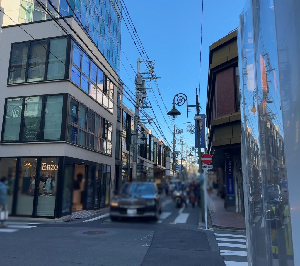 様々なお店が軒を連ねている「カトレア通り」