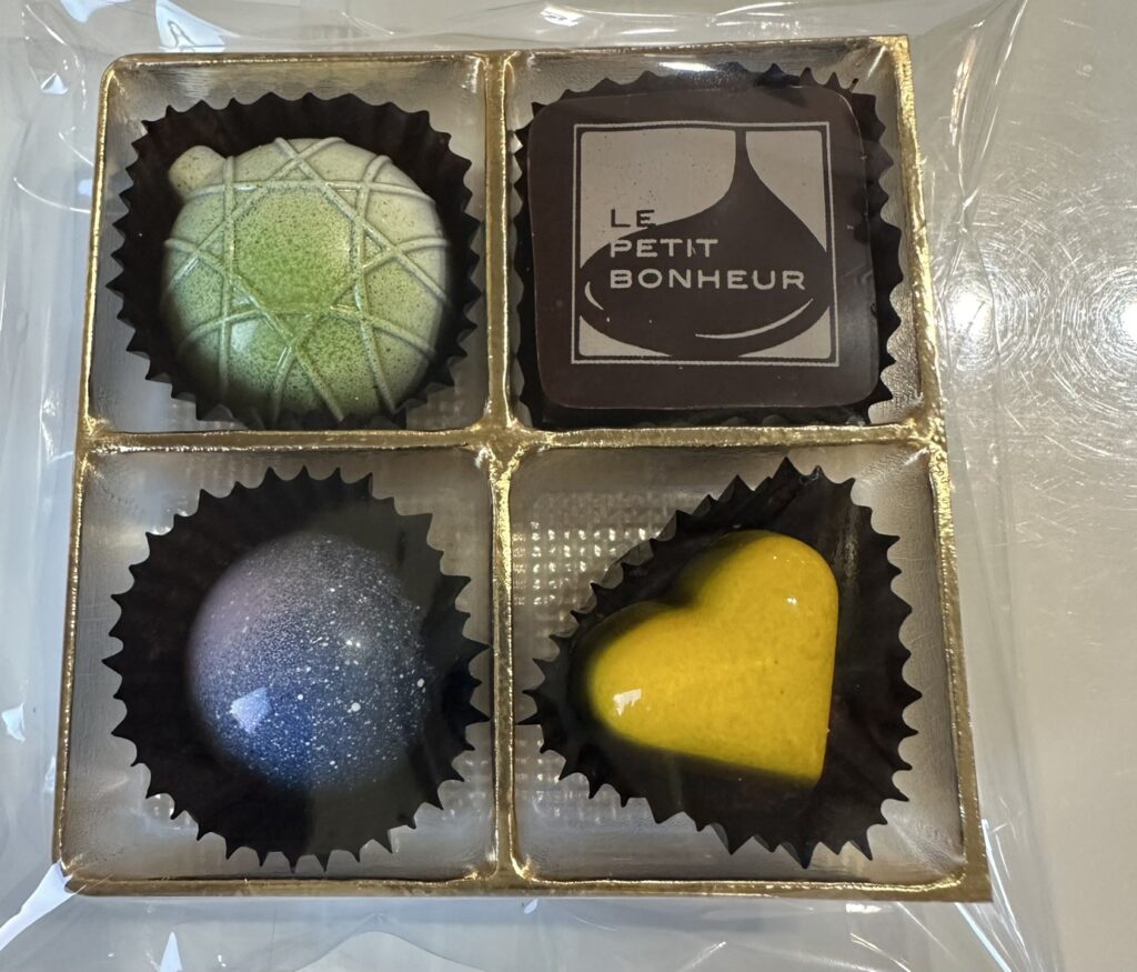 宝石のようなチョコレート